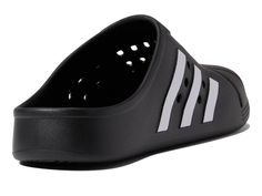 The adidas Adilette Clog - comfortable enough for the gym, cool enough for Instagram. Featuring a soft EVA footbed and sport-inspired design, these iconic slides are perfect for both working out and showing off your casual style in photos. Casual Slip-resistant Slides For Training, Adidas Sporty Slides For Training, Adidas Slip-resistant Slip-on Slides, Sporty Synthetic Slip-on Clogs, Adidas Synthetic Slides With Rubber Sole, Adidas Slides With Rubber Sole, Black Adidas Slides With Logo, Black Adidas Logo Slides, Adidas Sports Slides With Rubber Sole