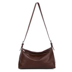 PRICES MAY VARY. IKWYT Slouchy Vegan Leather Shoulder Bag embrace a minimalist aesthetic, featuring a relaxed and effortlessly chic silhouette that complements any outfit, which is perfect for women who appreciate simple yet stylish accessories. Size: 16"W/9"H/5"D (Shoulder Drop 17") Crafted with superior vegan leather, this tote bag offers a luxurious look, a SUPER SOFT touch, but endures wear, wrinkle or even creases. A detachable and adjustable strap make it versatile, allowing you to wear th Minimalist Baguette Crossbody Bag, Minimalist Solid Color Crossbody Baguette Bag, Minimalist Solid Color Crossbody Shoulder Bag, Minimalist Crossbody Hobo Bag, Everyday Solid Color Crossbody Baguette Bag, Minimalist Solid Baguette Bag For Everyday Use, Everyday Solid Color Baguette Bag, Minimalist Solid Color Hobo Bag For Everyday Use, Slouchy Crossbody Bag