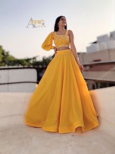 " It's been a long time Babygirl.... " Taehyung said ... " Yes Baby… #romance #Romance #amreading #books #wattpad Haldi Dress, Simple Lehenga, Trendy Outfits Indian, Indian Outfits Lehenga, Wedding Lehenga Designs, Traditional Indian Dress