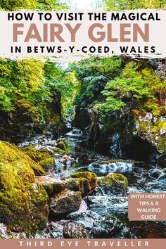 how to visit the magic fairy glen in betwsy - y - coed, wales