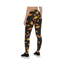 Elevate your Halloween fashion with GearBunch Jack-O-Lantern Leggings for Women. Stand out with spooky style. Perfect fit, premium quality. Shop now! Alternative Halloween Fitted Leggings, Gothic Stretch Halloween Leggings, Stretch Grunge Halloween Leggings, Fox Leggings, Pumpkin Leggings, Spooky Style, Leggings For Women, Halloween Fashion, Jack O