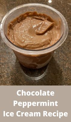 Chocolate Peppermint Ice Cream Recipe York Peppermint Patty, Healthy Food Habits, Peppermint Patty, Mint Ice Cream, Keto Ice Cream