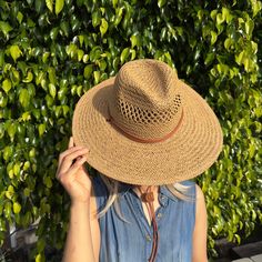 Straw hat Wide Brim Hat with Chin Cord Boater hat, hiking hat, fashion hat, UPF 50+ Woven straw cowboy hat with concho. 100% straw Adjustable inner drawstring Brim: 4.5 in.   FUR FELT HATS OR WOOL HAT  ] ●  to dust off, use a soft brush. Gently brush, working your way around in a counter-clockwise direction. ●  Steam it to shape if necessary    FUR FELT HATS OR WOOL HAT  ] ●  to dust off, use a soft brush. Gently brush, working your way around in a counter-clockwise direction. ●  Steam it to shape if necessary  [ STRAW HATS ] ●  Spot cleans the brim only using a soft cloth and cold water then allows it to naturally dry. ●  Steam your hat to reshape, if necessary.  [ SUEDE LEATHER HATS] ●  It's best to treat it with a spray-on suede and nubuck protector as soon as you get your hat. ●  Use a Outdoor Straw Boater Hat With Wide Brim, Outdoor Wide Brim Straw Boater Hat, Wide Brim Straw Boater Hat For Outdoor, Uv Protection Panama Hat With Short Brim, Straw Boater Hat With Wide Brim, Adjustable Toquilla Straw Hat For Summer, Lightweight Brimmed Panama Hat, Wide Brim Straw Boater Hat, Short Brim Straw Hat With Uv Protection