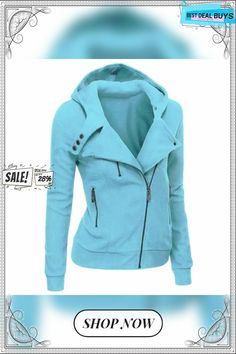 Ladies Winter Hooded Jackets Coat for Women Fitted Hoodie With Zipper Closure, Fitted Hooded Fleece Jacket Casual, Coat For Women, Outerwear Women, Hooded Jacket, Coats For Women, Coats Jackets, For Women