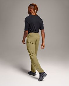 Multi-day hikes or a ramble on the trail, the lightweight Trek Pants are ready to see what's out there. Plus extra pockets for handy access when wearing a backpack. The Trek Pants' versatility makes them a go-to for hiking, trail running, and other warm-weather adventures. Keeping the weight to an absolute minimum, these pants offer freedom of movement and moisture management. Detours? Bring 'em on. Light to wear and even lighter to pack, these are your ideal hiking companion. Four-way stretch f Athleisure Hiking Pants With Functional Pockets, Athleisure Pants With Functional Pockets For Hiking, Green Athleisure Cargo Pants For Outdoor Activities, Green Athleisure Cargo Pants For Outdoor, Sporty Hiking Pants With Functional Pockets, Functional Hiking Bottoms With Cargo Pockets, Sporty Hiking Bottoms With Functional Pockets, Sporty Hiking Pants With Hip Pockets, Athleisure Hiking Bottoms With Side Pockets