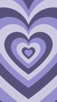 two hearts in the middle of a blue and purple background