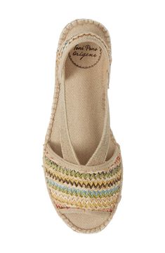 An easygoing, handcrafted espadrille is a bit dressy while being totally comfortable thanks to its low, walkable wedge and elastic straps. Style Name:Toni Pons Estel Espadrille Wedge Sandal (Women). Style Number: 5989743. Multicolor Wedge Heel Espadrilles For Summer, Multicolor Closed Toe Espadrilles, Casual Closed Toe Wedge Sandals In Natural Color, Casual Closed Toe Natural Wedge Sandals, Casual Natural Wedge Heel Espadrilles, Casual Natural Closed Toe Wedge Sandals, Casual Multicolor Closed Toe Wedge Sandals, Casual Wedge Heel Espadrilles With Woven Sole, Casual Espadrilles With Woven Sole And Wedge Heel