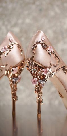 just stunning. I mean....look at them                                                                                                                                                      More Ralph And Russo, Beautiful Shoes, Cute Shoes, Wedding Shoes, Me Too Shoes, Designer Shoes