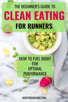 Learn how to eat clean for optimal running performance. Valuable guide for all runners, athletes and gym-goers who want to fuel their bodies the healthy way and feel great! Eating For Runners, Runners Diet Plan, Food For Runners, Runners Meal Plan, Runner Diet, Running Diet, Runners Food, Running Food, Nutrition For Runners