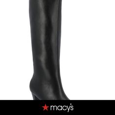 in stock Heel Tall Boots, Journee Collection, Calf Boots, Kitten Heel, Tall Boots, Black Boots, Kitten Heels, In Store, Kittens