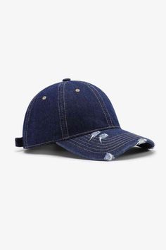 Type: Baseball cap
Pattern type: Solid
Material: 100% cotton
Imported
Product measurements:
Height: 4.7 in

Brim: 2.75 in

Circumference：adjustable Baseball Cap Pattern, Cap Patterns, Blue Zones, Bra Set, Pastel Blue, Dark Navy, Ring Necklace, Beauty Tools, Ring Earrings