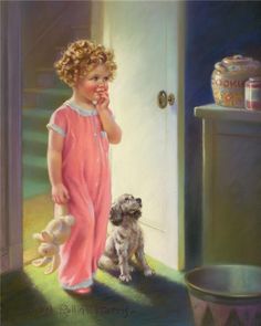 Новости Jessie Willcox Smith, Robert Duncan, Rolf Armstrong, Girl And Her Dog, Tableau Art, Grandmas House, Childrens Illustrations, Childrens Art, Vintage Pictures