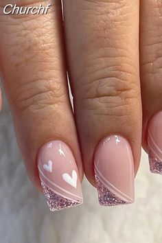 Unghie Sfumate, Fancy Nails Designs, Colorful Nails, Pretty Nail Art Designs, White Nail, Short Acrylic Nails Designs, Fancy Nails, Short Acrylic Nails, Nail Arts