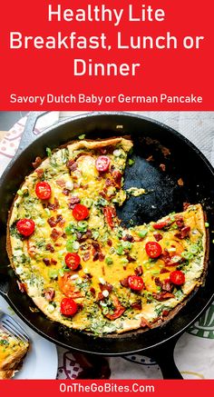 a pan filled with food on top of a table