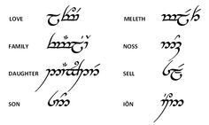 different types of calligraphy written in cursive writing