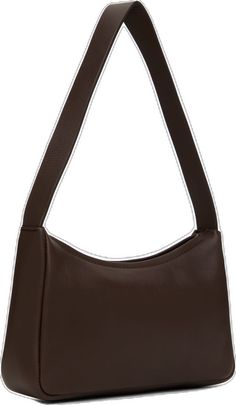 Brown Baguette Bag With Detachable Strap For Business, Evening Brown Shoulder Bag With Single Strap, Brown Evening Shoulder Bag With Single Strap, Classic Brown Tote Baguette Bag, Elegant Brown Baguette Bag With Single Shoulder Strap, Classic Brown Everyday Baguette Bag, Classic Brown Baguette Bag For Everyday, Classic Brown Crossbody Baguette Bag, Classic Brown Shoulder Bag With Single Strap