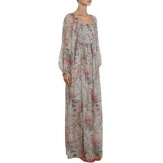 This silk-crepon 'Bayou' maxi dress is partially lined to showcase the pretty floral print and has flexible shirring along the ruffle-trimmed bodice which defines the loose silhouette.Multicolored silk-creponSquare neckBlouson sleevesShirred bodiceConcealed zip fastening along back100% silkDry clean Feminine Flowy Silk Maxi Dress, Floral Print Floor-length Maxi Dress For Daywear, Feminine Silk Chiffon Maxi Dress, Floor-length Silk Chiffon Maxi Dress With Floral Print, Floor-length Floral Print Silk Chiffon Maxi Dress, Floral Print Silk Chiffon Floor-length Maxi Dress, Chiffon Maxi Dress With Ruffles For Daywear, Daywear Silk Chiffon Dress With Ruffles, Flowy Maxi Dress With Gathered Neckline