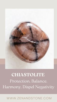 Chiastolite is a unique crystal that is known for its various metaphysical and healing properties. When used for healing, Chiastolite can help with mental and emotional balance, stability, problem-solving, memory, and the ability to see all sides of a problem. It is also known for harmony and practical creativity. Learn more #crystalhealing #healingstone Anhydrite Crystal Meaning, Chiastolite Crystal Meaning, Mental Healing, Psychic Attack, Power Crystals, Spiritual Awareness, Cross Patterns