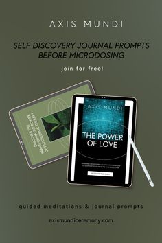 Self Discovery Journal Prompts Before Microdosing: The Power of Love Free Series Self Discovery Journal Prompts, Self Discovery Journal, Power Of Love, Love Free, The Power Of Love, Love Is Free