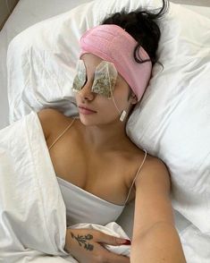 tea eye mask Healing Era, Mia 3, Clean Girl Aesthetic