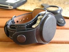 Watch Strap Band 20mm black leather. Handmade watch band. Watch bracelet vintage style. Military full cover watch band. Cuff wristwatch band от WatchBandClub на Etsy Military Bracelet, Brown Watch Strap, Leather Watch Cuff, Handmade Watch Bands, Cuff Watch, Watch Bracelet, Watch Straps, Leather Watch Strap, Leather Watch Bands