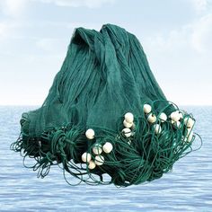 The net made of polyethylene is reinforced with good anti-corrosion ability and low water absorption, so it is more durable and can be used for a long time. The meshes of the fishing net are dense enough with a size of 0.59in to ensure the capturing rate of minnows, shiners, and so on. It is made by hand and double-knotted, so it is not easy to shake when used. This fishing net is suitable for seining minnows and shiners. Arlmont & Co. | Arlmont & Co. Windon 10x65FT Fish Net 788.0 W x 118.2 D in Fish Net Decor, Cast Nets, Mirror Jewelry Storage, Mirror Jewelry Armoire, Buy Fish, Fish Net, Fishing Net, Fishing Equipment, Water Absorption