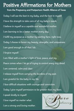 a poem written in the language of positive affirmations for mother's day