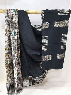 Untitled Black Cotton Saree, Ethnic Outfits, Wearing Black, Summer Wear