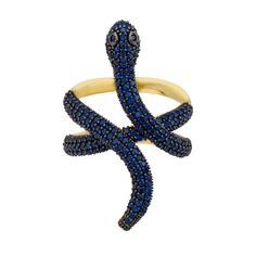 Step into the enchantment of the Serpentina Snake Cocktail Ring, a masterpiece that intertwines opulence with mystique.  At its heart, the ring features a serpent, elegantly coiled around your finger, its presence both bold and mesmerizing. The serpent, a timeless emblem in jewellery, symbolizes wisdom, vitality, and rebirth, infusing this piece with layers of meaning and allure. Handcrafted in 925 Sterling Silver dipped in 18ct gold. Cubic Zirconia.  Packaging:  This item is presented in Lateli Sapphire Rings With Pave Setting As Gift, Luxury Hand-set Sapphire Jewelry, Sapphire Jewelry With Pave Setting Gift, Fine Jewelry Sapphire With Pave Setting, Fine Sapphire Jewelry With Pave Setting, Luxury Sapphire Jewelry With Sparkling Stones, Luxury Hand-set Rings For Party, Gift Sapphire Ring With Pave Setting In Cubic Zirconia, Elegant Cubic Zirconia Snake Ring Gift