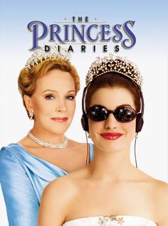 there are two women wearing tiaras on the cover of this movie poster for princesses