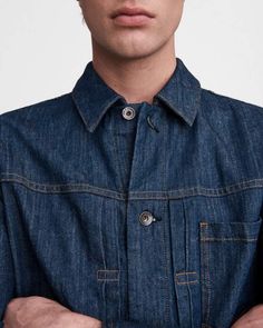 Spring's favorite jacket. Crafted from a Japanese linen-blend denim with a touch of stretch for comfort in movement. Button down front, waist welt pockets. Just-rinsed wash. rag & bone Men's Classic Fit Jacket | Linen Rinse, Small (also in XS,M,L,XL,XXL) Indigo Denim Jacket With Buttons And Relaxed Fit, Relaxed Fit Indigo Denim Jacket With Buttons, Unstructured Denim Jacket For Spring Workwear, Dark Wash Relaxed Fit Denim Jacket With Buttons, Unstructured Denim Jacket With Button Closure For Spring, Relaxed Fit Denim Jacket With Welt Pockets For Work, Fitted Denim Utility Jacket For Workwear, Dark Wash Denim Jacket With Welt Pockets For Work, Unstructured Dark Wash Denim Jacket For Work