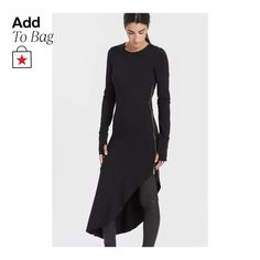 in stock Sweatshirt Fabric, Minimalist Wardrobe, Asymmetric Hem, Tunic Dress, French Terry, Dresses Online, Tunic Tops, Pick Up, In Store