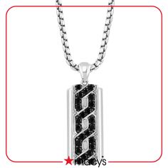 in stock Dog Tag Pendant, Link Design, Man And Dog, Black Spinel, Jewelry Repair, Men's Rings, Dog Tag, Online Jewelry, Dog Tags