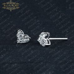 Item - Pie Cut Diamond 14K White Gold Heart Shape Studs Earrings SKU - EAMJ-1606 Purity - 14K White Gold Metal - White Gold Diamond - Pie Cut Diamond Color & Clarity - G Color with VS Clarity All are designed and handmade by me and my team with Perfect craftsmanship and strong interest! We are continuously adding new products in our store. So keep coming back to see more great deals on jewelry in our mart For Wholesale orders or custom made order requirements, please message us ! Heart Cut Diamond Jewelry With Matching Earrings, Yellow Gold Heart Earrings With Prong Setting For Wedding, Wedding Heart Earrings In Yellow Gold With Prong Setting, Wedding Yellow Gold Heart Earrings With Prong Setting, 14k Gold Diamond Cut Heart Earrings For Anniversary, 14k White Gold Diamond Earrings For Valentine's Day, White Gold Heart Cut Earrings With Prong Setting, White Gold Heart Earrings With Prong Setting, Valentine's Day Heart Cut Diamond Earrings With Prong Setting