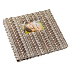 a wooden photo frame with an image on it