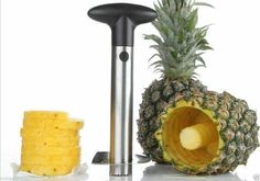 New Stainless Steel Fruit Pineapple Peeler Corer Slicer Kitchen Tool - Plugsus Home Furniture Pineapple Skin, Pineapple Core, Stocking Stuffers For Adults, Pineapple Rings, Pineapple Slices, Pineapple Decor