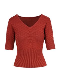 Product Description Short sleeve Top Product Details 100% Viscose Machine Washable Standard length V-neck Imported Fitted V-neck Textured Knit Top, Fitted Textured Knit V-neck Top, Elegant Textured Knit V-neck Top, Chili Oil, Sleeve Top, Short Sleeves Tops