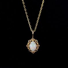 Holiday Notice: We will be on holiday from Feb 6 to Feb 15 for the Spring Festival. Orders will be shipped after we resume work. Vintage Opal Necklace, Opal Necklace Gold, Natural Opal Pendant Necklace, White Opal Necklace, Necklace for Women, Anniversary Gifts for Her Features * Made to Order. * Material: 925 Silver with Gold Plated * Gold Color: Yellow Gold * For the material option sterling silver, it means it's made in sterling silver with gold plated on surface, and the color is same as pic Old Pendant Necklace, Vintage Opal Necklace, White Oval Necklace With Intricate Design, Elegant Ethiopian Opal Cabochon Necklaces, Elegant Ethiopian Opal Oval Pendant Necklace, Vintage Opal Jewelry With Oval Cabochon, Vintage Opal Oval Cabochon Jewelry, Vintage Oval Cabochon Opal Jewelry, Antique Oval White Necklace