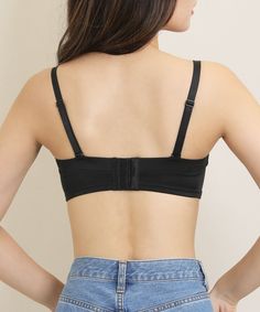 Protect your cleavage from peering eyes! This bra's simple design conveniently covers up your cleavage. The side support design means your sides will appear shapely, and the wide underbelt and three hooks will hold your bust nice and tight. It can be worn either with straps or strapless, making it perfect for outfits with open shoulders or low necklines! This bra goes great with any outfit.-Details and Fabric-Nylon/Polyurethane3 Hook 3-column hook-and-eye back closureAdjustable, removable straps Solid Nursing Bra With Medium Bust Support, Low-cut Solid Nursing Bra With Medium Bust Support, Low-cut Bra With Built-in Support, Low-cut Nursing Bra With Removable Pads, Solid Color Low-cut Nursing Bra With Padded Cups, Low-cut Padded Nursing Bra, Solid Color Low-cut Padded Nursing Bra, Low-cut Nursing Bra With Medium Bust Support, Sheer Bra