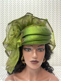 HEADTIE HAT /. READY-TO-WEAR HEADWRAP ASSORTED EMBELLISHMENTS (ACCESSORIES) This headtie hat is beautifully handcrafted comfortable, lightweight, and stress-FREE.  NO TYING IS REQUIRED. I already did all the tying for you. It is Ready to wear and will compliment many outfits. One size fits most people. it Is easy to store. AVAILABLE IN ANY COLOR OF YOUR CHOICE GELE HAT NOTE DISCLAIMER DISCLAIMER: Handmade products are individually made. Thus, there is a slight difference between one product and Aso Oke, Nigerian Wedding, Turbans, Knit Fashion, Handmade Products, Ready Made, Hair Accessories Headbands, Head Wraps, Ready To Wear