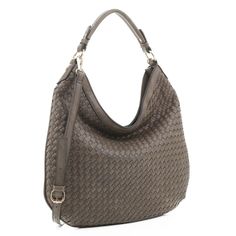 Say hello to Nora, your new favorite hobo bag! Crafted with a stylish woven design, this hobo is sure to make a statement. And with room for all your essentials, you can make sure you're ready for anything life throws at you! Size: 15.5"L x 1"W x 12"H, 10"drop strap * Optional adjustable shoulder strap * Faux-leather material * Gold-tone hardware * Exterior - 1 rear zip pocket * Zipper closure Woven Leather Hobo Tote Bag For On-the-go, Modern Woven Hobo Bag With Double Handle, Modern Woven Double Handle Hobo Bag, Trendy Travel Hobo Bag In Woven Leather, Trendy Woven Leather Hobo Bag For Travel, Intrecciato Weave Hobo Shoulder Bag For On-the-go, Trendy Intrecciato Weave Hobo Bag For Travel, Trendy Intrecciato Hobo Bag For Travel, Everyday Woven Hobo Bag With Double Handle