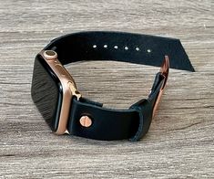 High Quality Black Italian Genuine Leather Bracelet. Designed And Handmade by Simeon D Studio. Adjustable Size Bracelet Perfectly Tailored for Your Wrist - Plus Sizes Available! This Bracelet Fits ALL Apple Watch Series. Please Measure Your Wrist Before Submitting Your Order! Not For Other Models. Apple Watch Is NOT Included. Let's be Friends! Follow my Studio on Social Media Instagram @simeondjewelry Pinterest @simeondjewelry Facebook @simeondjewelrystudio Create Your Own Unique Style! Be Diffe Adjustable Everyday Apple Watch Band With Wrist Strap, Adjustable Rose Gold Bracelet Strap Apple Watch Band, Rose Gold Leather Apple Watch Band, Adjustable Everyday Apple Watch Band, Adjustable Rose Gold Jewelry With Leather Strap, Leather Rose Gold Apple Watch Band With Bracelet Strap, Adjustable Leather Rose Gold Bracelets, Adjustable Rose Gold Leather Bracelets, Adjustable Rose Gold Leather Bracelet