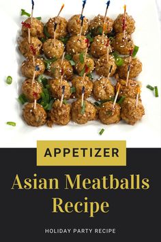 Need a delicious and easy appetizer this holiday season? Check out this appetizer recipe for Asian Meatballs! Full of flavor and make enough for a crowd! This recipe uses ground chicken and Eggland's Best Eggs! Ground chicken has less fat, & calories, and holds up in even the heartiest of recipes! And when compared to ordinary eggs, Eggland’s Best Eggs have 25% less saturated fat! Swipe to get the complete recipe! #sponsored #EBHolidayBash #sponsored #madewithEB #egglandsbest @egglandsbest Easy Delicious Appetizers, Asian Meatballs, Meatball Appetizer Recipe, Christmas Appetizers Party, Appetizer Meatballs, Holiday Party Foods, Delicious Appetizer Recipes, Party Finger Foods