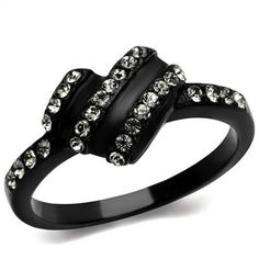 Description Best in class and quality, this stunning achromatic ring is a worthy grab. Black ion-plated to grant a luxurious appeal, the top-grade crystals in a black diamond hue enhance it's excellence. Since it boasts a heart shape at the center, it is ideal as a gift for Valentine's day, anniversaries, and more. Product Features: Stainless steel heart shaped ring with top grade crystals Stone color: black diamond Stone shape: round Stone setting: surface prong Band style: straight Black ion plated finish Made from highly corrosive resistant TK316 Stainless Steel Ring size: women's 5 Weight (approx): 2.65 (g) Material(s): stainless steel/crystal Pack of 2 Product Specifications Weight Width Height Depth 0.01 LBS 3.00" 3.00" 3.00" Warning: CHOKING HAZARD-Small Parts Adult Supervision Requ Heart Ring Gold, Chest Jewelry, Rings Cheap, Fashion Jewelry Rings, Heart Rings, Silver Heart Ring, Diamond Heart Ring, Gorgeous Rings, Crystal Fashion