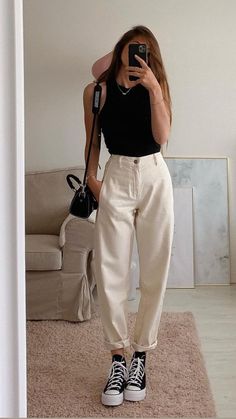 Casual Day Outfits, Celebrity Design, 가을 패션, Fashion Mode, Casual Style Outfits, Looks Style, Mode Inspiration, Outfit Casual, Looks Vintage