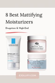 8 Best Mattifying Moisturizer For Oily, Dry & Sensitive Skin - effaclar mat moisturizer - origins matte moisturizer - first aid beauty ultra repair oil-control moisturizer Oil Free Moisturizer For Oily Skin, Best Mostizer For Face, Best Spf Face Moisturizer, Oily Skin Moisturizer, Best Moisturizer For Oily Skin, Mattifying Moisturizer, Moisturiser For Dry Skin, Matte Moisturizer