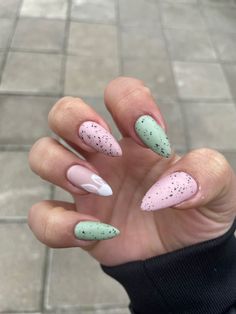 Easter Nails Design Spring, Easter Nails Easy, Easter Nail Art Designs, March Nails, April Nails, Bunny Nails, Easter Nail Designs, Easter Nail, Easter Nail Art