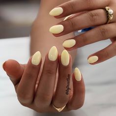 Neutral Pastel Nails, French Manicure Summer 2024, Cute Nails Sns, Plain Wedding Nails, Summer Nails For Tan Skin, Nail Colors For Tanned Skin, Solid Nail Color Ideas Summer, Solid Color Almond Nails, Summer Nail Colors 2024