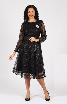 Diana 8639 1 piece Sequins Dress Colors: Black, Gold, Red, Silver Sizes: 8, 10, 12, 14, 16, 18, 20, 22, 24 Long Sleeve Fall Evening Midi Dress, Fall Long Sleeve Evening Midi Dress, Fall Evening Midi Dress With Long Sleeves, Fall Wedding Sequin Dress, Winter Midi Evening Dress, Fit And Flare Dress For Fall Party, Chic Black Evening Dress For Winter, Black Midi Dress For Evening In Winter, Winter Long Sleeve Evening Dress