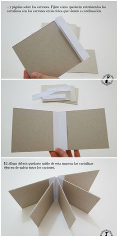 instructions to make an origami book